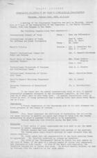 Draft Minutes of the Disarmament Committee of Women's International Organisations, Thursday, January 21, 1932 at 3 P.M.