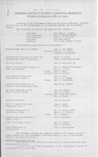 Draft Minutes of the Disarmament Committee of Women's International Organisations, Thursday, February 4, 1932 at 3 P.M.