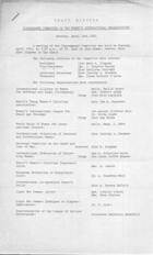 Draft Minutes of the Board Meeting of the Disarmament Committee of Women's International Organisations, Wednesday, April 19, 1932, 2:30 P.M.