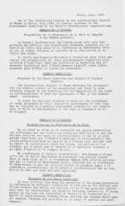 Letter to the Presidents of National Councils from President of the International Council of Women, August 23rd, 1933