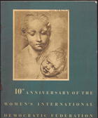 10th Anniversary of the Women's International Democratic Federation