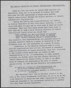 Report of the Liaison Committee of Women's International Organisations by Secretary Vera C. Williams, 1962-1963