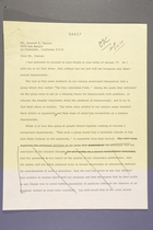 2nd Draft, Hobert W. Burns to Kenneth E. Pascoe, February 4, 1970