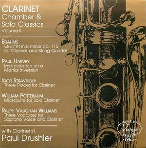 Clarinet Chamber & Solo Classics, Vol. 2