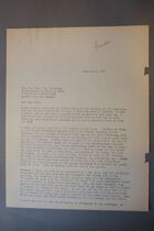 Letter from Frieda Miller to Amy Bush, December 1, 1966, (first line: Under separate cover...)