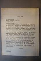 Letter from Edith Sampson to Dorothy Ferebee, August 9, 1950; and, Enclosures: 'To the Members of the Committee on International Relations of the National Council of Negro Women' and 'Suggested Program for the Committee on International Relations'