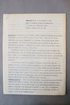 Report of the President to the Board of Directors, International Federation of Business and Professional Women, Brussels, Belgium, July 31, 1946
