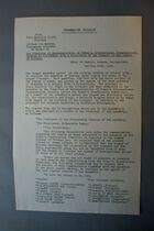 Information Bulletin from Lola Maverick Lloyd, Chairman; Lillian von Matach, Propaganda Chairman: on behalf of the Commitee of Representatives of Women's International Organisations, Created in Accordance with a Resolution of the Council of the League of Nations, Hôtel de Russie, Geneva, Switzerland, October 12th, 1936