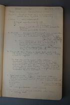 Handwritten Notes on Consultative Committee Meeting, January 27, 1927