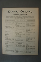 Diario Oficial. Official Bulletin, of the First Conference of the Inter American Commission of Women, Created by the Sixth International Conference of American States, University of Havana, February 16-24, 1930