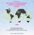 The 46th Annual Midwest Clinic, 1992: The United States Navy Band