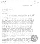 Letter from Dorothy Kenyon to Mary Sutherland, February 20, 1948