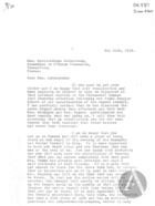 Letter from Dorothy Kenyon to Marie Helene Lafaucheux,  May 24, 1948