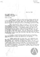 Letter from Dorothy Kenyon to Bodil Begtrup, June 29, 1948