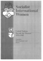 United Nations Decade for Women, 1976-1985: Equality, Development and Peace