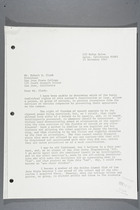 Douglas J. LeBlanc to Robert D. Clark, November 22, 1967