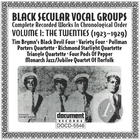 Black Secular Vocal Groups Vol. 1: The Twenties (1923-1929)
