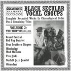 Black Secular Vocal Groups Vol. 2: The Thirties (1931-1939)