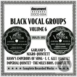 Black Vocal Groups Vol. 6 (1924/25-1937)