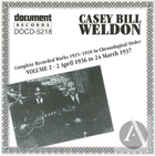 Casey Bill Weldon Vol 2 1936-1937