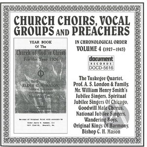 Church Choirs, Vocal Groups & Preachers Vol. 4 (1927-1943)