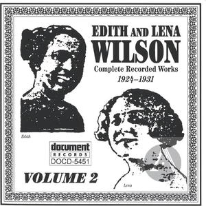 Edith & Lena Wilson Vol. 2 (1924-1931)