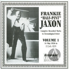 Frankie 'Half-Pint' Jaxon Vol. 1 1926-1929