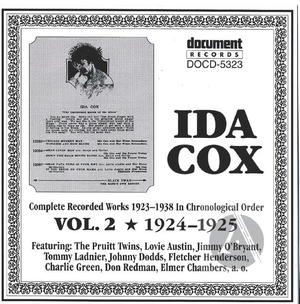 Ida Cox Vol. 2  1924-1925