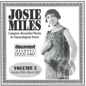 Josie Miles Vol. 2 (1924-1925)