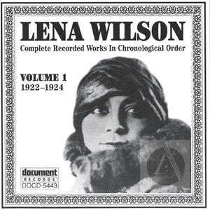 Lena Wilson Vol. 1 (1922-1924)