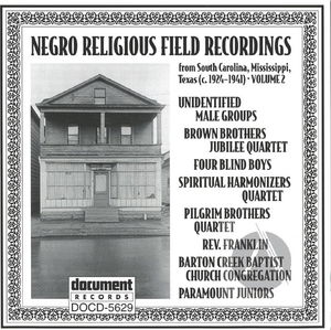Negro Religious Field Recordings Vol. 2 (c.1924-1941)