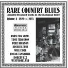 Rare Country Blues Vol. 4 (1929-c.1953)