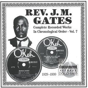 Rev. J.M. Gates Vol. 7 (1929-1930)