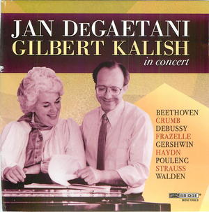 Jan DeGaetani & Gilbert Kalish in Concert