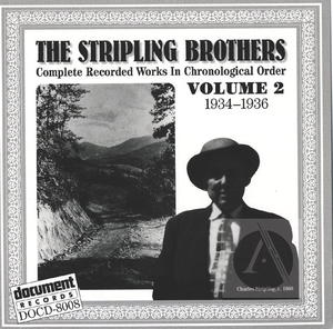 The Stripling Brothers: Complete Recorded Works In Chronological Order, Vol.2
