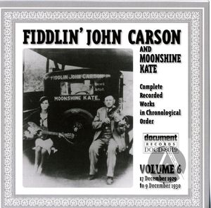 Fiddlin' John Carson: Complete Recorded Works In Chronological Order, Vol. 6