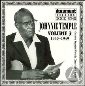 Johnnie Temple: Complete Recorded Works In Chronological Order, Vol. 3