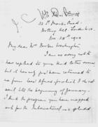 Letter from Adelaide Casely Hayford to Margaret Murray Washington, November 28, 1922