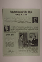 The American-Southern Africa Council in Action!