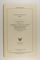 Hall-Hoag Collection of Extremist Literature, Political Kidnappings 1968-73: A Staff Study