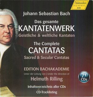 Johann Sebastian Bach: The Complete Cantatas-Sacred and Secular Cantatas (Volume 68)