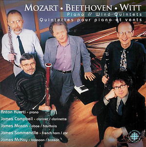 Mozart, Beethoven, Witt: Piano & Wind Quintets