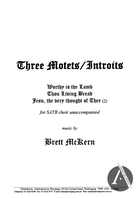 Three Motets/Introits