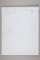 Letter from Sarah Pugh to Richard D. and Hannah Webb, March 19, 1850