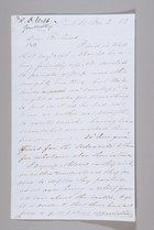 Letter from Sarah Pugh to Richard D. Webb, November 2, 1852