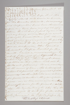 Letter from Sarah Pugh to Richard D. Webb, November 6, 1853