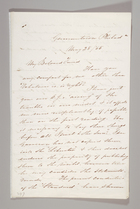 Letter from Sarah Pugh to Maria Weston Chapman, May 28, 1865