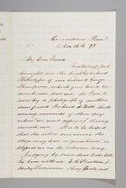 Letter from Sarah Pugh to William Lloyd Garrison, November 15, 1878