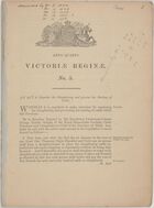 Anno Quarto Victoriae Reginae: No. 5: An Act to regulate the Slaughtering and prevent the stealing of Cattle