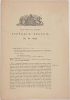Anno Sexto et Septimo Victoriae Reginae: No. 10 - 1843: An Ordinance to regulate Appraisers